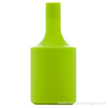 Green silicone shades for wall lamp, make the room warm & sweet